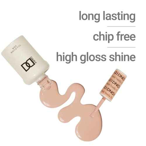 DND Gel Polish Set, Super Glitter Collection, UV/LED GelPolish and Air Dry Nail Lacquer, Matching Chip-Free Polish Duo, 0.5 Fl Oz Each