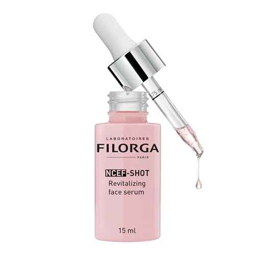 Filorga NCEF-Shot Anti-Aging Serum, Concentrated Wrinkle Reducing Treatment for Radiant & Firm Skin in 10 Days