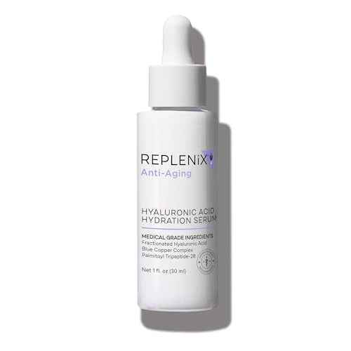 Replenix Anti-Aging Hyaluronic Acid Hydration Face Serum with Medical-Grade Ingredients (1 fl. oz)