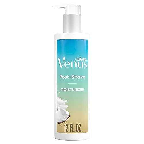 Gillette Venus Glow Post-Shave Oil Infused Moisturizer, Women¡¯s Aftershave Oil Infused Moisturizer, 12 oz