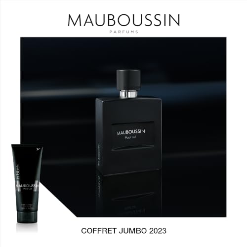 Mauboussin - Jumbo Set Pour Lui In Black : Eau de Parfum 100ml (3.3 Fl Oz) & Shower Gel 200ml (6.6 Fl Oz)
