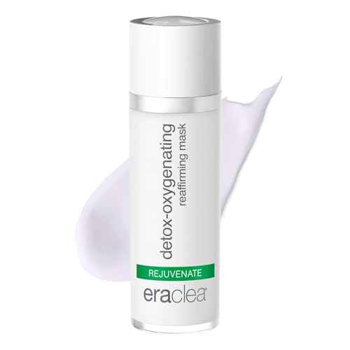 eraclea Detox-Oxygenating Reaffirming Mask, Resurfacing Mask with Oxygenating Plant Stem Cells and Hyaluronic Acid to Restore Radiance and Visibly Reduce Signs of Aging (1 fl oz)