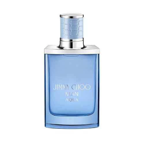 JIMMY CHOO - Man Aqua Eau de Toilette - Men's Fragrance - Fougere Marine Woody - With notes of Grapefruit, Clary Sage & Salty Moss