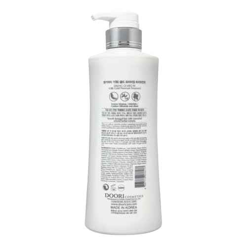 Daeng Gi Meo Ri - Ki Gold Premium Shampoo+Treatment Set (16.9 fl oz) - Nourishing Korean K-beauty Solution for Dry and Rough Hair