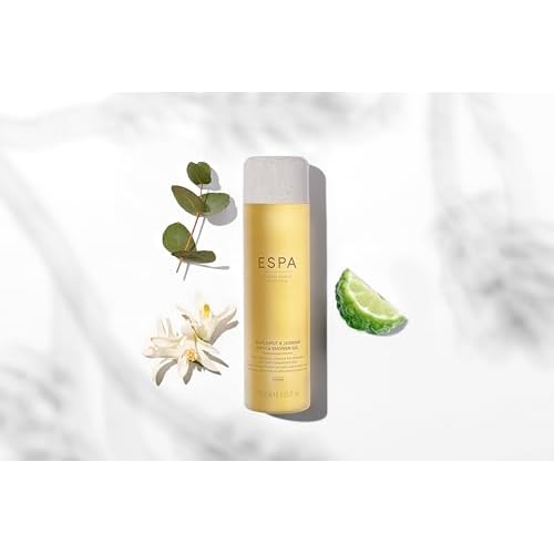 ESPA | Bergamot & Jasmine Bath and Shower Gel | 250ml |100% Natural Fragrance