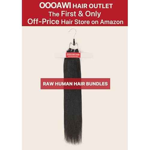 Raw Indian Hair Single Bundles 15A Straight Bundles Human Hair Triple Lifespan Than Virgin Hair Bundles,Keep Silky And Soft After Multiple Washes, Boutique's Quality-Half The Price(18 Inch)