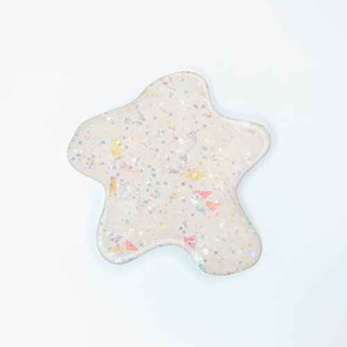 Dazzle Dry Nail Lacquer (Step 3) - Cold As Ice - An iridescent white sheer glitter. (0.5 fl oz)