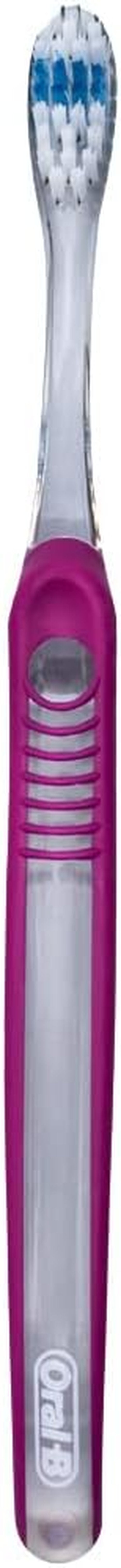 Oral-B Indicator Toothbrushes 35, Compact Soft (Colors Vary) - Pack of 6