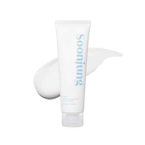 ETUDE SoonJung 10 Free Moist Emulsion, Face Moisturizer, Non-Sticky Lotion for Sensitive Skin, pH Balanced Formula, Panthenol, Madecassoside, Korean Skin Care, Beauty (4.39 Fl Oz)