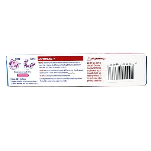 Fixodent Cream Size 2.4z Fixodent Denture Adhesive Cream Original 2.4 Ounce (Pack of 6)