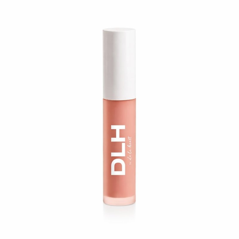 De La Heart Lip Oil Hybrid - Pink Latte | Hydrating Tinted Lip Oil with Antioxidants & Hyaluronic Acid