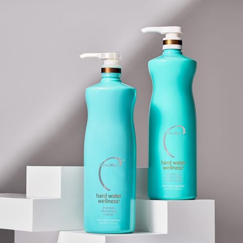 Malibu C Hard Water Wellness Hair Conditioner - Sulfate Free Conditioner that Increases Moisture & Shine - Protects Hair from Waterborne Elements
