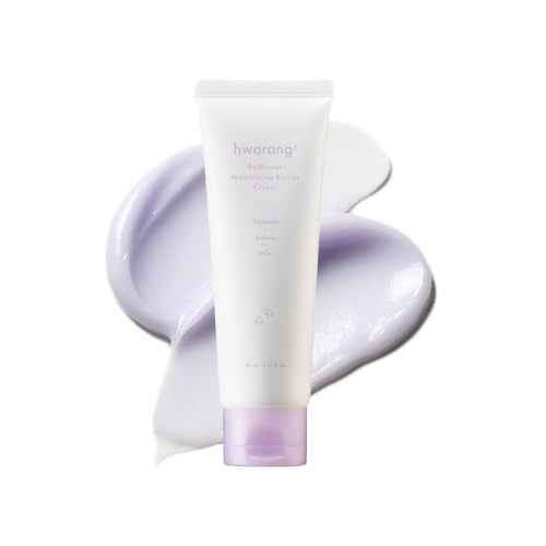 hwarang' Bellflower Moisturizing Barrier Cream | Daily Face Moisturizer for Dry to Combo Skin | Ceramides, Panthenol, Ectoin & Guaiazulene | Hydrating Korean Skincare | 2.7 Fl Oz