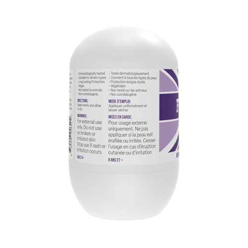Fresh Kidz Body Wash 16.9 fl.oz. and 2 Roll-On Deodorants 1.86 fl.oz. for Kids and Teens - Girls Purple Set