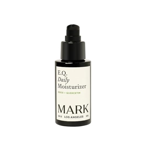 EQ Daily Moisturizer - EGCG + Quercetin - Hydrating Face Cream - For Dry Skin, Redness & Blemishes - With Jojoba & Squalene Oil - Lightweight Plant-Based Formula - 1.69 fl oz