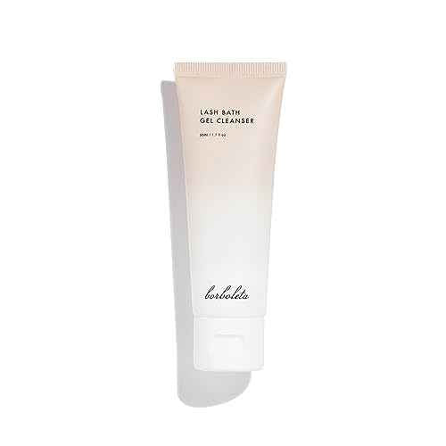 Borboleta Lash Bath Gel Cleanser, Gentle Deep Clean, Travel Size & Full Size Options, Eyelash Wash for Extensions