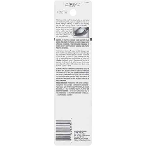 L'Oreal Paris Voluminous Smoldering Eyeliner, Black, 0.056 Oz, 1 Count