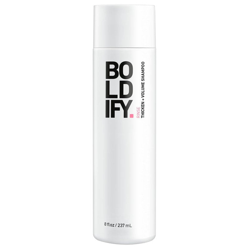 BOLDIFY Thickening Shampoo - Rice Water for Thinning and Oily Hair - Volumizing Shampoo for Fine Hair, Weightlessly Removes Excess Oil - 8oz
