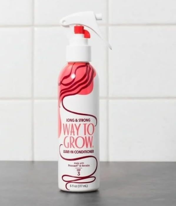 Your Mother's Way to Grow Leave-In Conditioner - Strengthening Hair Treatment for Long, Strong Hair | 6 fl oz