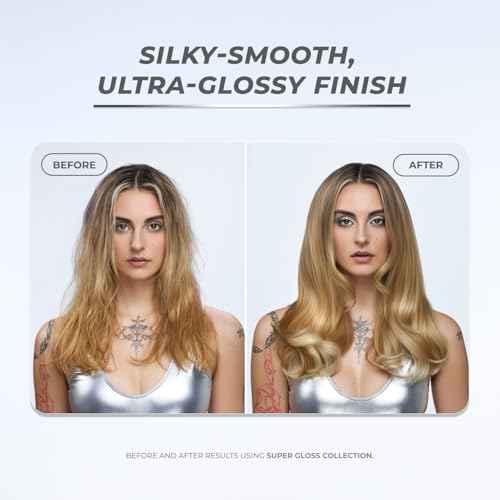 XMONDO Hair Super Gloss Shine + Defrizz Serum ? Instant Gloss, Zero Frizz | Softens Dry Ends + Adds Mirror Shine
