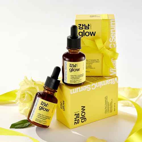 125 Hours Antioxidant Serum with Pure Vitamin C & Ferulic Acid | Korean Glass Skin Products | Vitamin C Face Serum | Korean Skin Care - 1.01fl oz (Pack of 2)