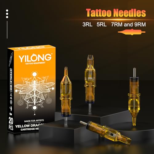 Tattoo Machine Kit Wireless - Tattoo Guns with 1500mAh Power Supply, Cartridge Needles and Ink Set, Beginner Tattoo Supplies for Temporary and Starter Kits