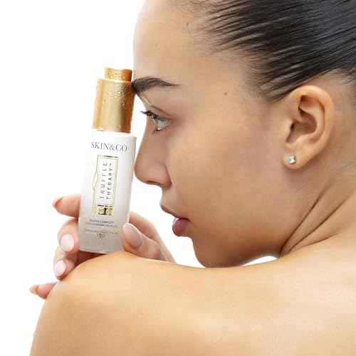 SKIN&CO Truffle Therapy Facial Oil, 1 FL OZ, For Women + Men, Providing Deep Hydration, Anti-Aging Benefits, And A Radiant Glow With Black Winter Truffle, Made in Italy