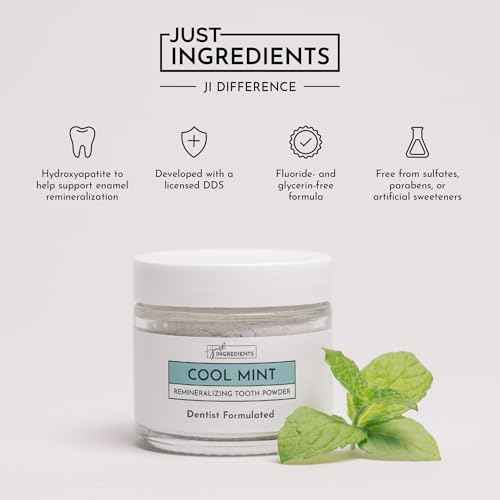 Remineralizing Tooth Powder ? Fluoride-Free Oral Care ? Gently Cleans & Whitens ? Supports Strong Teeth & Fresh Breath ? Vegan, Non-GMO, Made with Real Food Ingredients (Regular, Remineralizing)