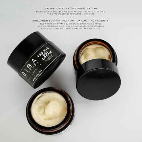 Biba De Sousa, The Eye Gel Cream- Anti-Aging Formula for Wrinkles and Puffiness - Hydrating, Firming & Rejuvenating Eye Treatment (0.5 oz)