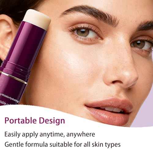 2PCS Calcium Multi Balm, cementerre calcium multi balm£¬Korean collagen moisturizing stick, anti wrinkle moisturizing cream for intensive repair, firming skin, suitable for eyes, neck and face
