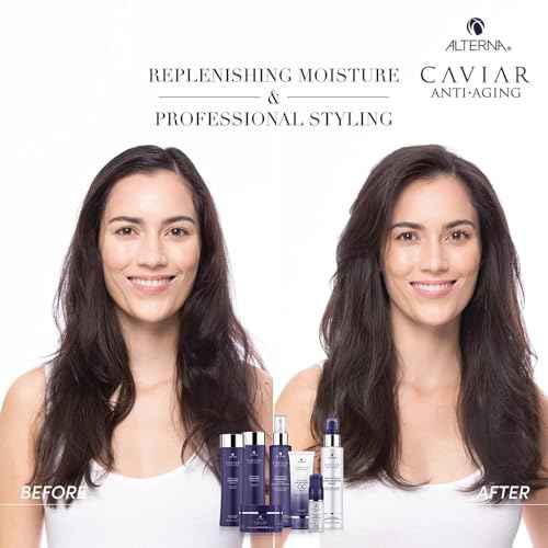 Alterna Haircare CAVIAR Anti-Aging Replenishing Moisture Leave-in Conditioning Milk, 5 Fl Oz | Detangles Dry Hair | Sulfate Free, Paraben Free