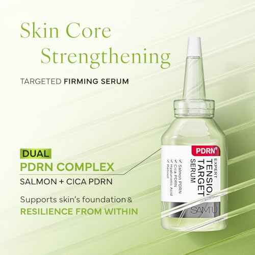 SAM'U PDRN Expert Tension Target Serum - PDRN Salmon DNA retinol serum with Collagen & Peptides for skin firming & elasticity, Korean Skin Care