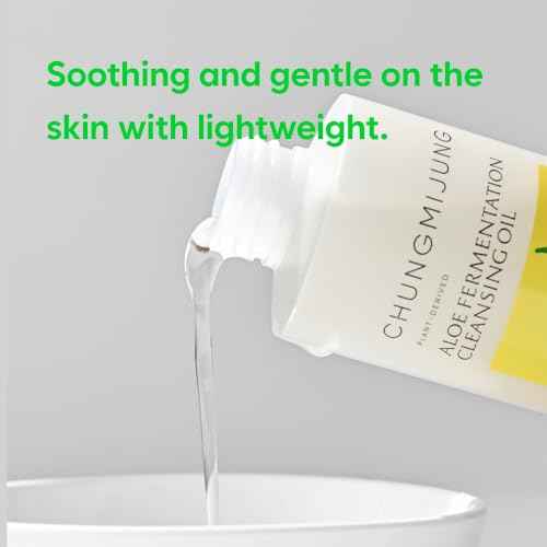 Aloe Fermentation Cleansing Oil, Hydrating and Gentle Cleanser, Makeup Blackhead Remover, Olea Europaea (Olive) Fruit Oil, All Skin Types, Korean Skin Care 6.7 fl.oz. / 200ml