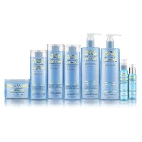 GIOVANNI Biotin & Collagen Conditioner - Strengthening Conditioner, Vegan, Cruelty-Free, Infused with Natural Botanical Ingredients, Salon-Quality, Color-Safe, For Healthy-Looking Hair - 24 Oz