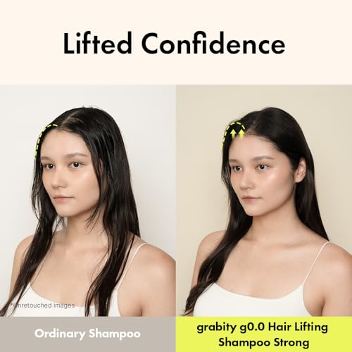grabity g0.0 Hair Lifting Shampoo Strong ? Hair Strengthening and Thickening Shampoo for Thinning Hair with Biotin and Salicylic Acid, Vegan & Free from Sulfates and Parabens, 16.06 fl.oz.