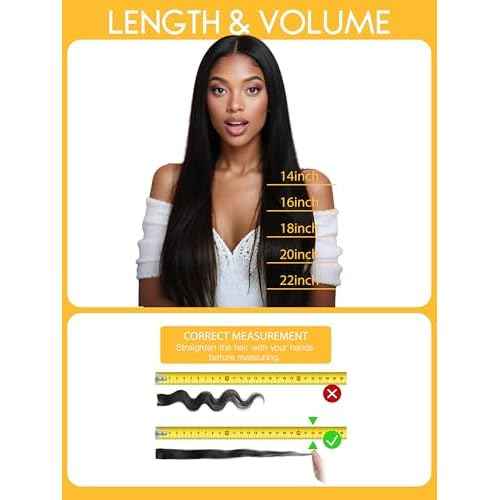 Caliee Seamless Yaki Straight Clip in Hair Extensions Human Hair 22 Inch Natural Black Mixed Chestnut Brown Seamless Yaki Straight Clip ins for Women Invisible PU Weft 115G 8 PCS Soft