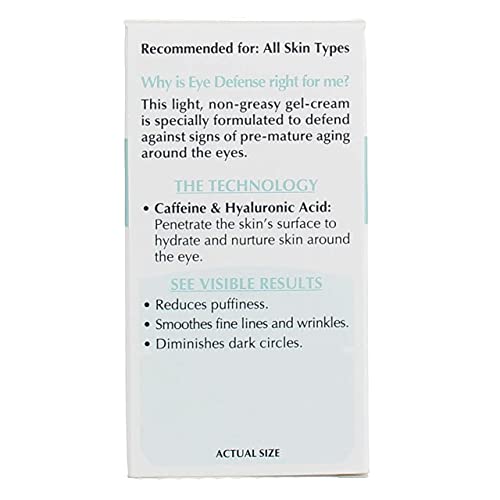 L¡¯Oreal Paris Dermo-Expertise Eye Defense Gel, 0.5 oz (Pack of 2)