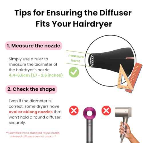 Universal Hair Diffuser ¡°Super Sturdy¡± 1.7 Inch to 2.6 Inch for Natural Curly and Wavy Hair, Hair Dryer Attachment (Pink 2 Aroma Upgrade)