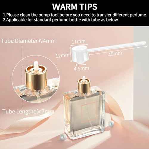 Boao 14 Pcs 5ml Travel Perfume Atomizer Mini Refillable Spray Perfume Bottle Portable with 10 Pcs Refill Pump Dispenser Pump Transfer Tool for Outgoing Traveling(Black)