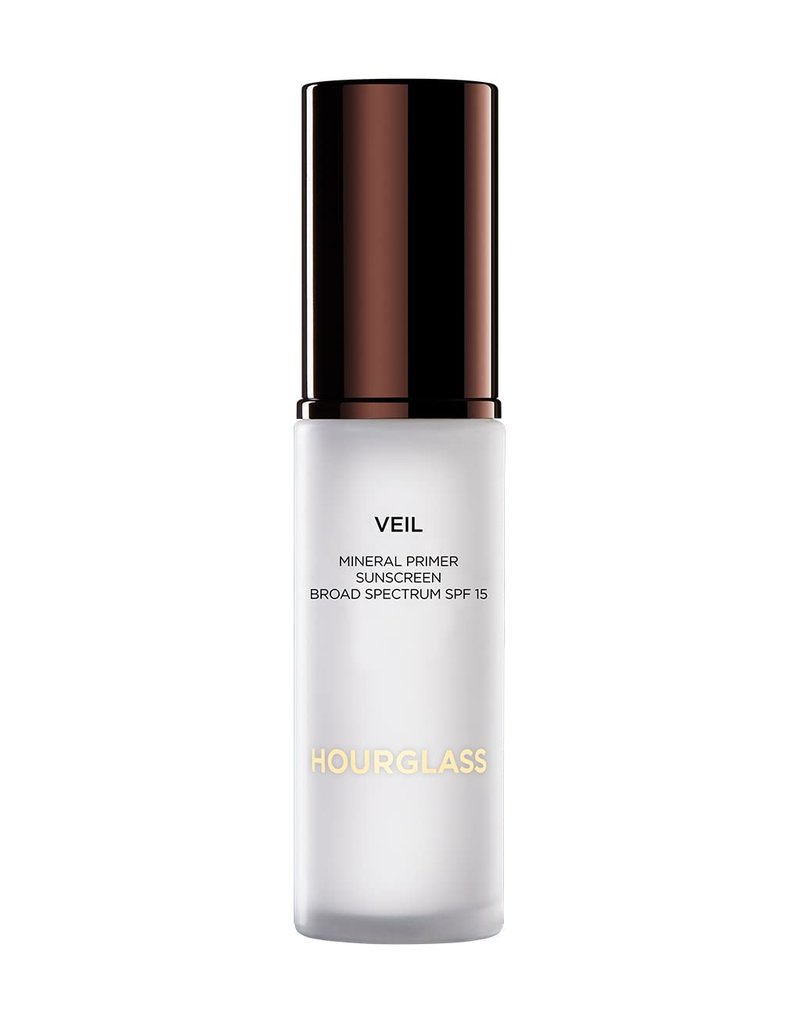 Hourglass Veil Mineral Primer - Oil-Free Face Primer for Smooth Skin, Minimizes Pores & Redness | SPF 15