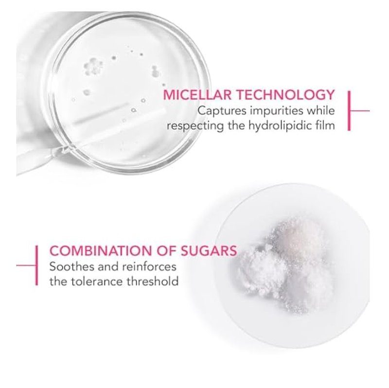 Bioderma Sensibio H2O Micellar Water - Gentle Makeup Remover for Sensitive Skin | Fragrance-Free, No Rinse