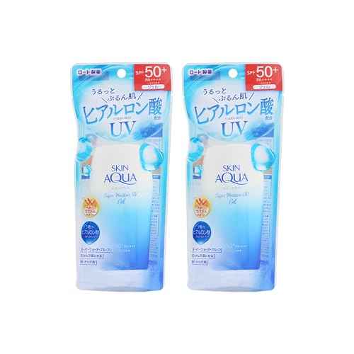 Skin Aqua UV Super Moisture Gel Hydrating Sunscreen SPF50+/PA++++ - 110g - Pack of 2
