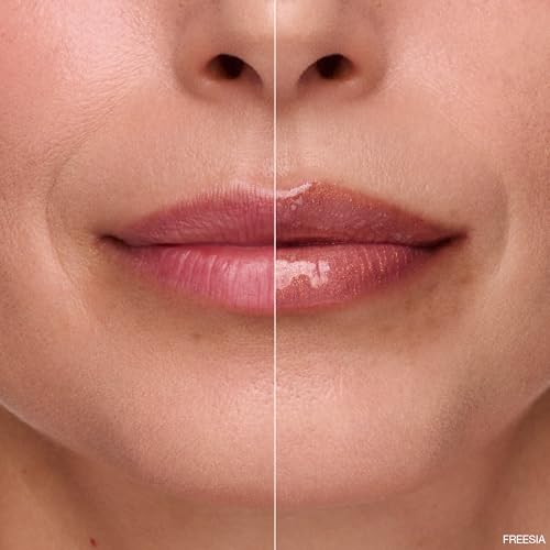 Ogee Glimmer Lip Gloss Trio - Limited Edition Holiday Makeup Gift Set - Includes Anemone, Poppy & Freesia - Certified Organic Lip Gloss for Women