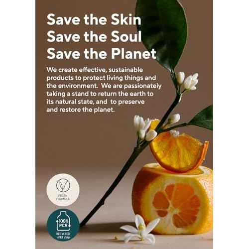 AROMATICA Glow Vita Facial Scrub Orange & Neroli ? Vitamin C Gentle exfoliating face wash for sensitive skin - Gently Scrub and Cleans Blackheads, Whiteheads, Pore Dirt for a Fresh Glow (5.07 Fl Oz)
