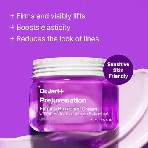 Dr.Jart+ Prejuvenation Firming Bakuchiol Cream for Slow Aging | Korean Anti Aging Face Cream | Korean Skin Care, 1.69 Fl Oz