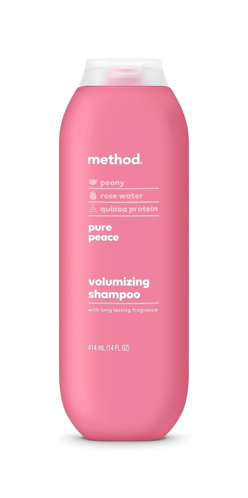 Method Pure Peace Volumizing Shampoo - Thicker, Fuller Hair | Sulfate-Free, Color-Safe - 14 oz