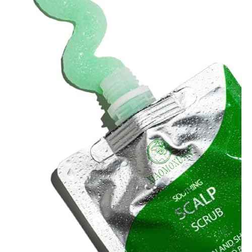 Xiaomoxuan Scalp Scrub Shampoo for All Hair Types - Scalp Exfoliator Scrub and Cleansing Shampoo Build-Up Remover Treatment - 250-ml
