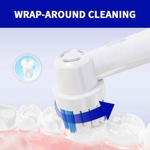 20 PCS Replacement Toothbrush Heads Compatible with Oral B Braun Electric Toothbrush Pro 1000/9000/ 5000/3000/8000
