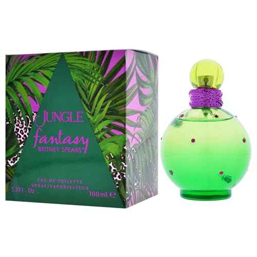 Britney Spears Jungle Fantasy Limited Edition Eau De Toilette Spray for Women, 3.3 Fl Oz