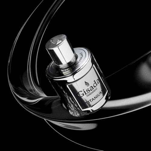 Gisada Switzerland - Titanium | Eau de Parfum for Men | 1.7 fl oz (50ml) | Spicy, Amber, Warm, and Woody Notes | Long-Lasting Scent | Perfume & Cologne